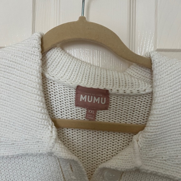 Show Me Your MuMu Cream Sweater - Picture 2 of 2